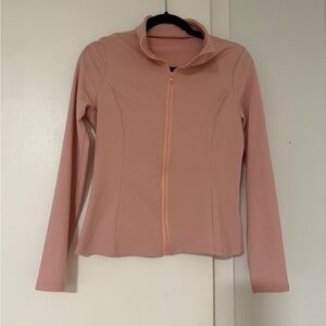 SHEIN Soft Pink Casual Jacket